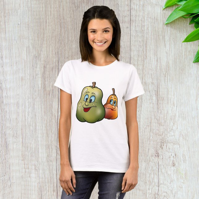 Zwei glückliche Birnen T-Shirt (Von Creator hochgeladen)