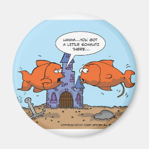 Zwei Goldfish - Freundschaft Magnet