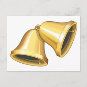 Zwei Goldklingeln Postkarte
