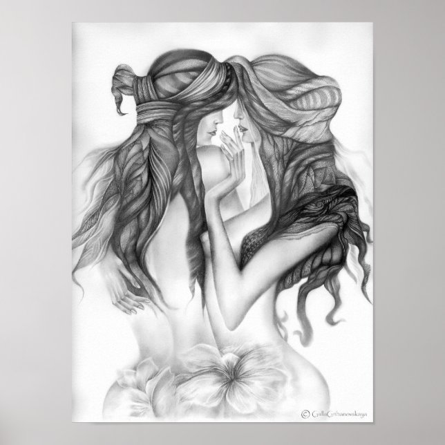 "Zwei Graces" Poster (Vorne)