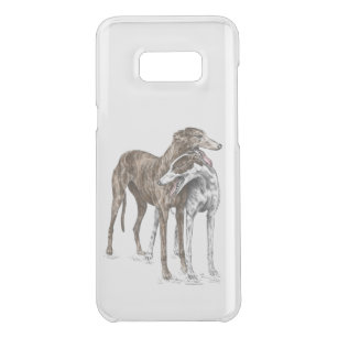 Zwei Greyhound Friends Hunde Kunst Get Uncommon Samsung Galaxy S8 Plus Hülle