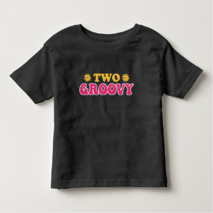 Zwei Groovy Birthday T - Shirt