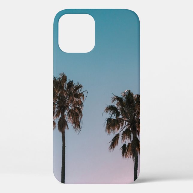 ZWEI GRÜNE PALMEN Case-Mate iPhone HÜLLE (Rückseite)