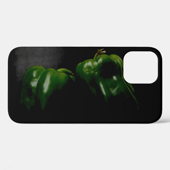 Zwei grüne Paprikaschoten iphcna Case-Mate iPhone Hülle (Rückseite (Horizontal))