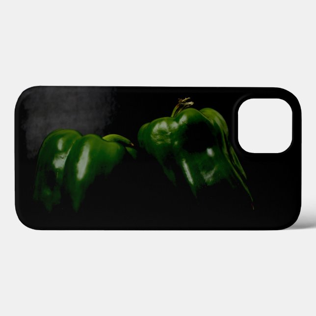 Zwei grüne Paprikaschoten iphcnm Case-Mate iPhone Hülle (Rückseite (Horizontal))