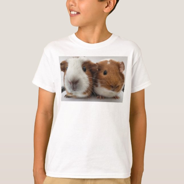 Zwei Guinea Schweine T - Shirt (Vorderseite)