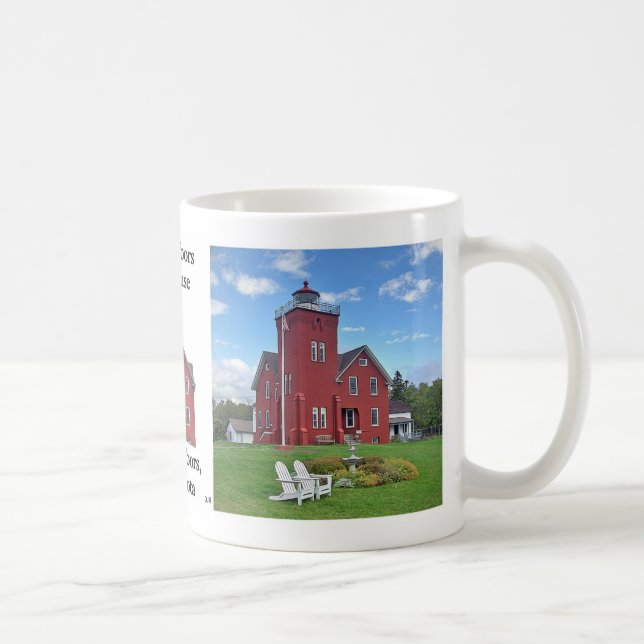 Zwei Häfen Lighthouse Tasse (Rechts)