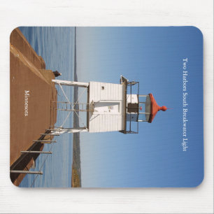 Zwei Häfen South Breakwater Light Mousepad