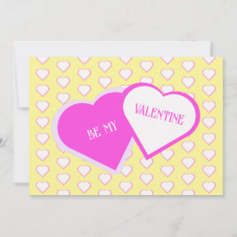 Zwei Herzen als eine Valentinenkarte Feiertagskarte