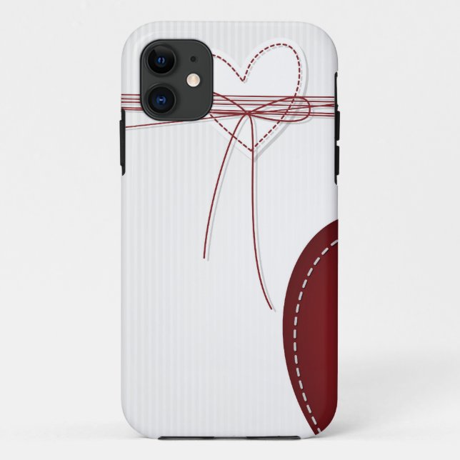 Zwei Herzen Case-Mate iPhone Hülle (Rückseite)