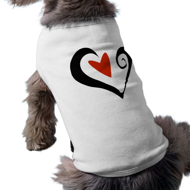 Zwei Herzen, die wie eine schlagen Shirt (Schwarz)