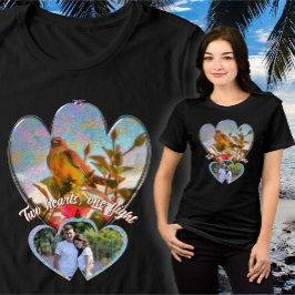Zwei Herzen, ein Flug 2338 Tri-Blend Shirt