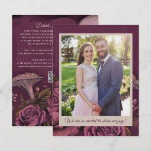 Zwei Herzen, eine Liebe, Gothic-Hochzeitsdetails F