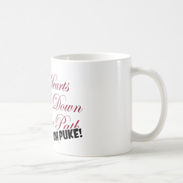 Zwei Herzen Tasse (Rechts)