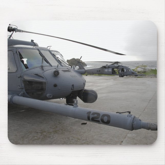Zwei HH-60G Pave Hawks Mousepad (Vorne)