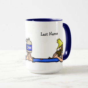 Zwei Hillbillies Moonshine-Tasse Tasse
