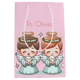 Zwei Himmlische Wächter Mittlere Geschenktüte