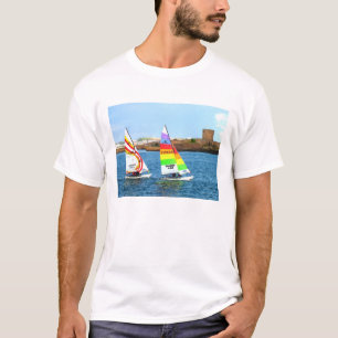 Zwei Hobie Katzen T-Shirt