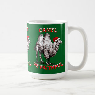 Zwei Höcker Saisonale Pun – Bactrian Saisonale Fun Kaffeetasse