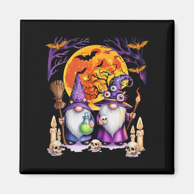 Zwei Horror Gnomes als Hexenmond-Matching Magnet (Vorne)