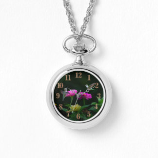 Zwei Hummingbirds Necklace eWatch Armbanduhr