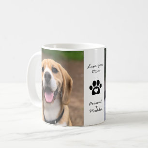 Zwei Hunde Foto Haustiere Namen Liebe Mama Kaffee Kaffeetasse