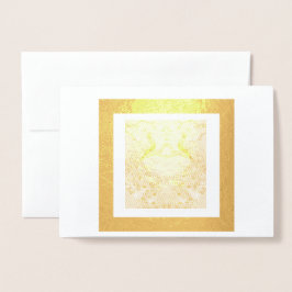 Zwei indische Blue Peacocks Fock Card Folienkarte