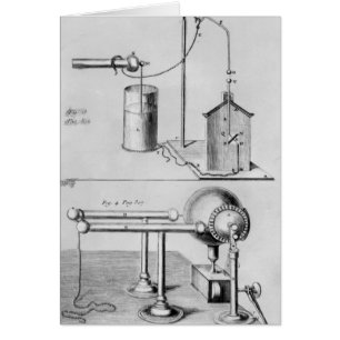 Zwei Instrumente, zum des Stroms zu studieren