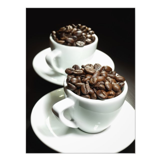 Zwei Kaffeetassen Fotodruck (Vorne)