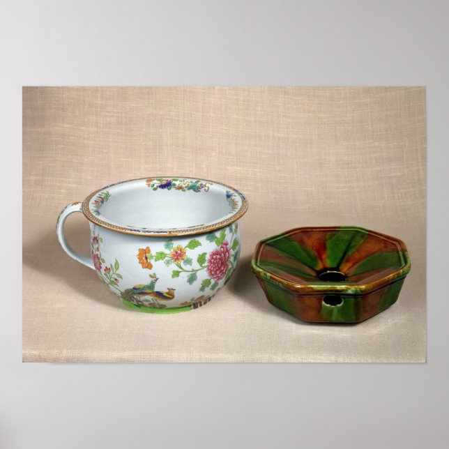 Zwei Kammertöpfe Poster (Vorne)