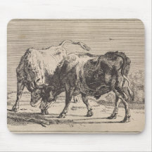 Zwei Kampfstiere (von Paulus Potter)