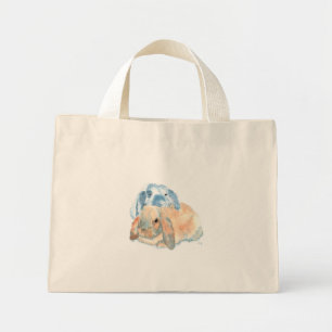 Zwei Kaninchen Mini Stoffbeutel