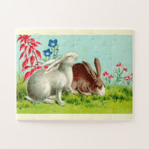 Zwei Kaninchen Puzzle