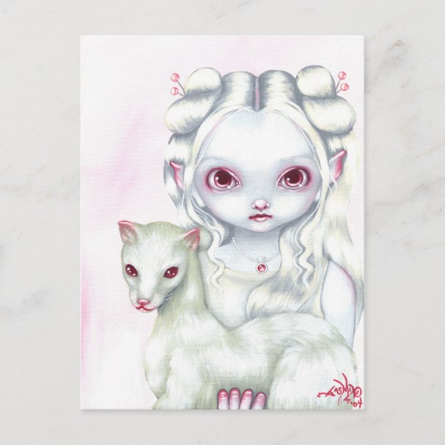 "Zwei Karten" Postkarte (Vorderseite)