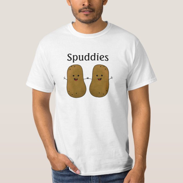 Zwei Kartoffelspuddies T-Shirt (Vorderseite)