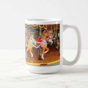 Zwei Karussell Pferde Seattle Zoo Tasse