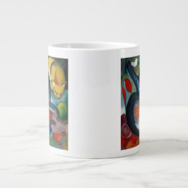 Zwei Katzen, Franz Marc 1912 Jumbo-Tasse