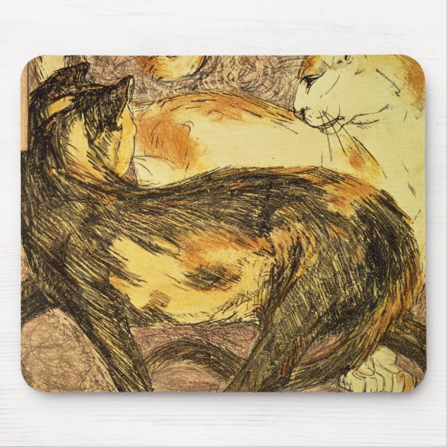 Zwei Katzen Mousepad (Vorne)