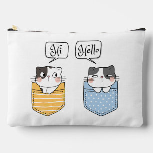 zwei Katzen Zubehörtasche