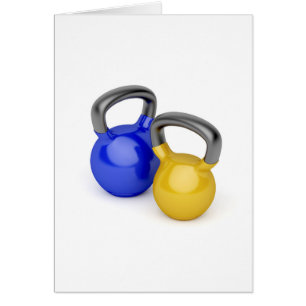 Zwei kettlebells