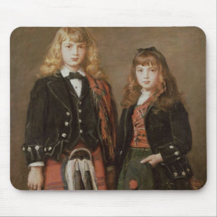Zwei Kinder Mousepad