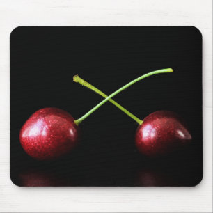 Zwei Kirschen Mousepad