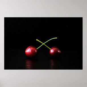 Zwei Kirschen wapcn Poster