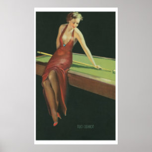 Zwei Kissen Vamp Poster