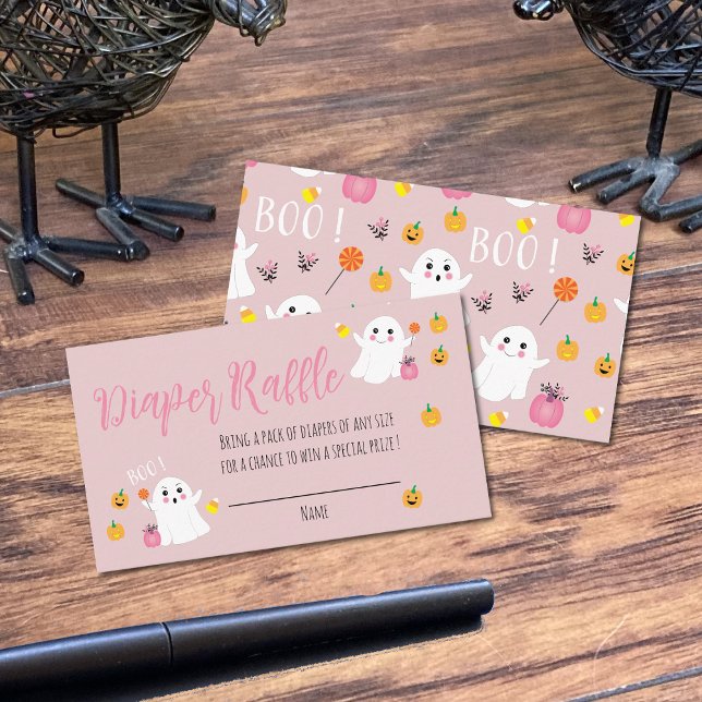 Zwei kleine Boos-Diaper-Umklammerung rosa Umschlie Begleitkarte (Von Creator hochgeladen)