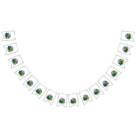 Zwei kleine Dinos - Born Wild Wimpelkette