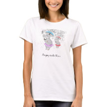 Zwei kleine Hippos Singing in the Rain T - Shirt
