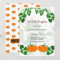 Zwei kleine Pumpkins