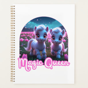 Zwei kleine süße Ponys - Magic Queen Planer