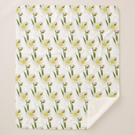 Zwei kleine und niedliche Bienen Sherpadecke